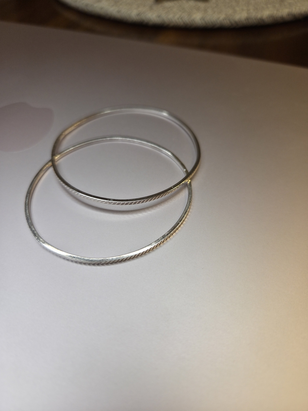 Set of 2 Ley 925 Silver Bracelets for Girls